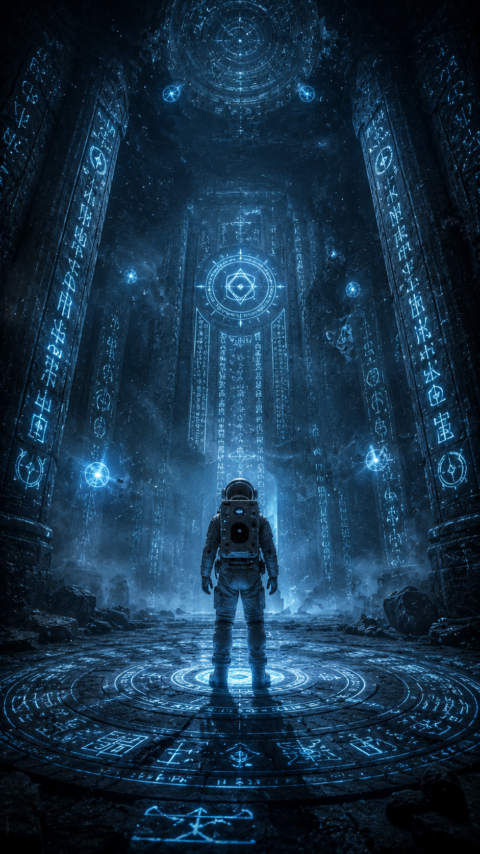 Astronaut ancient runes