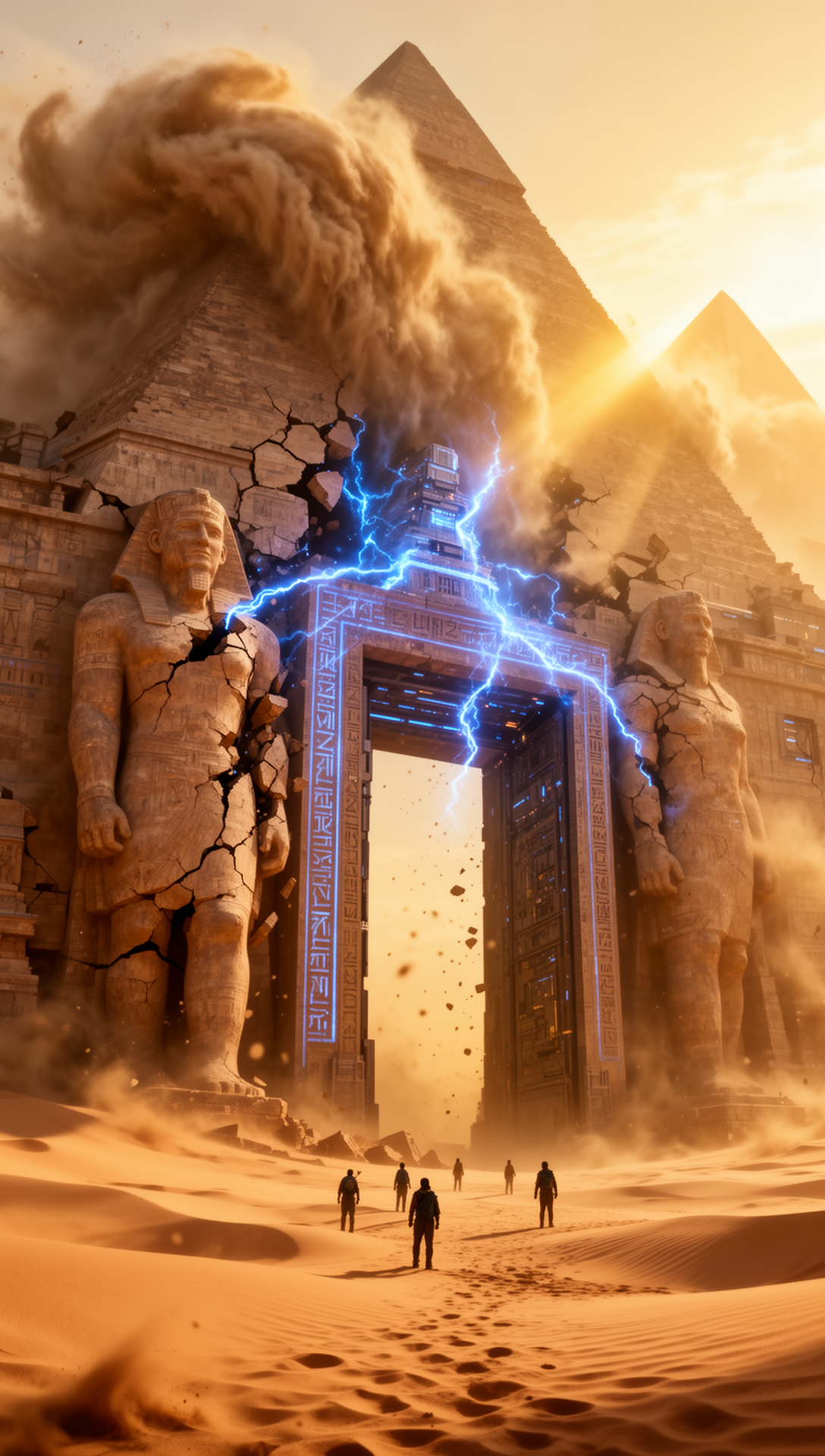 Egyptian tech ruins